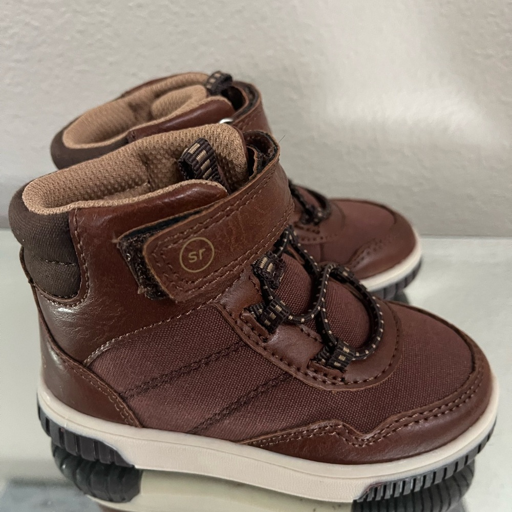 Stride Rite Porter Brown Kids Boots